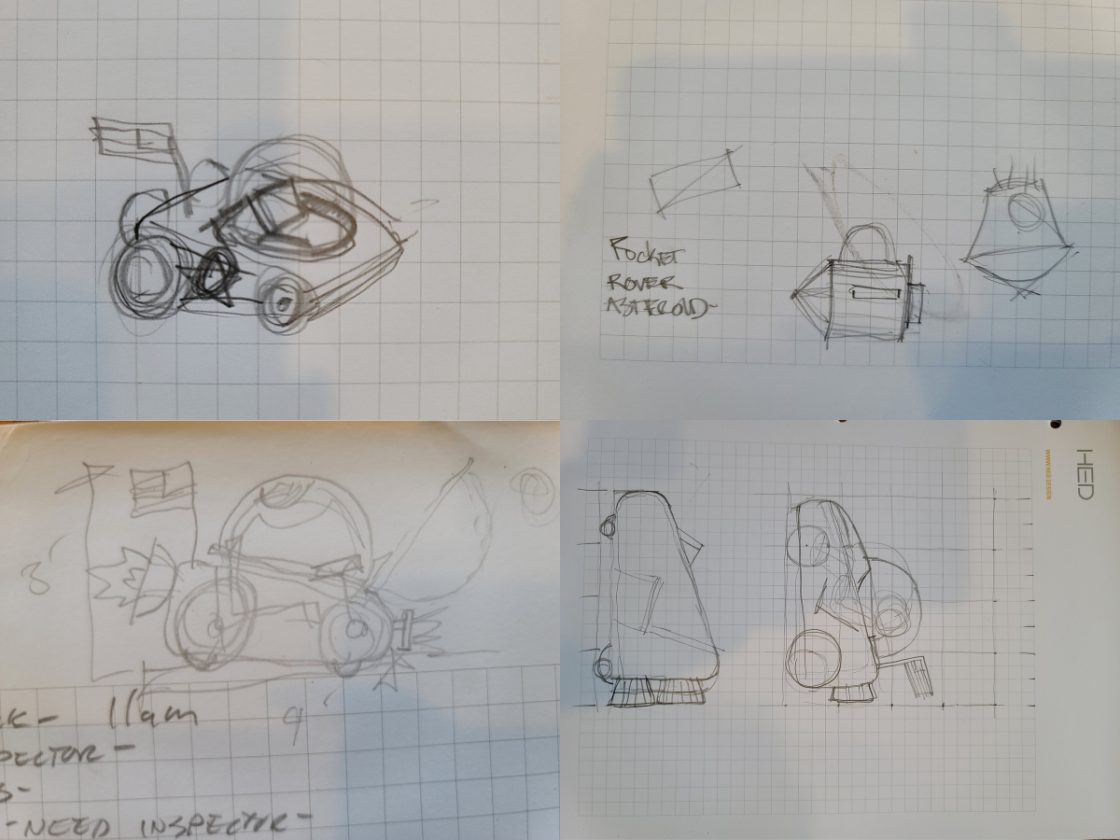 HED T4 T sketches