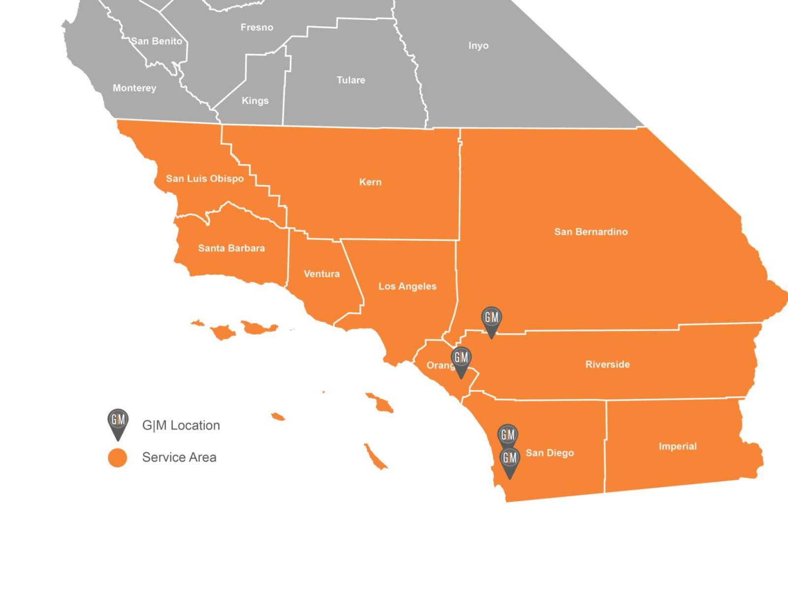 GM Business Interiors Service Area Herman Miller Southern California Dealer