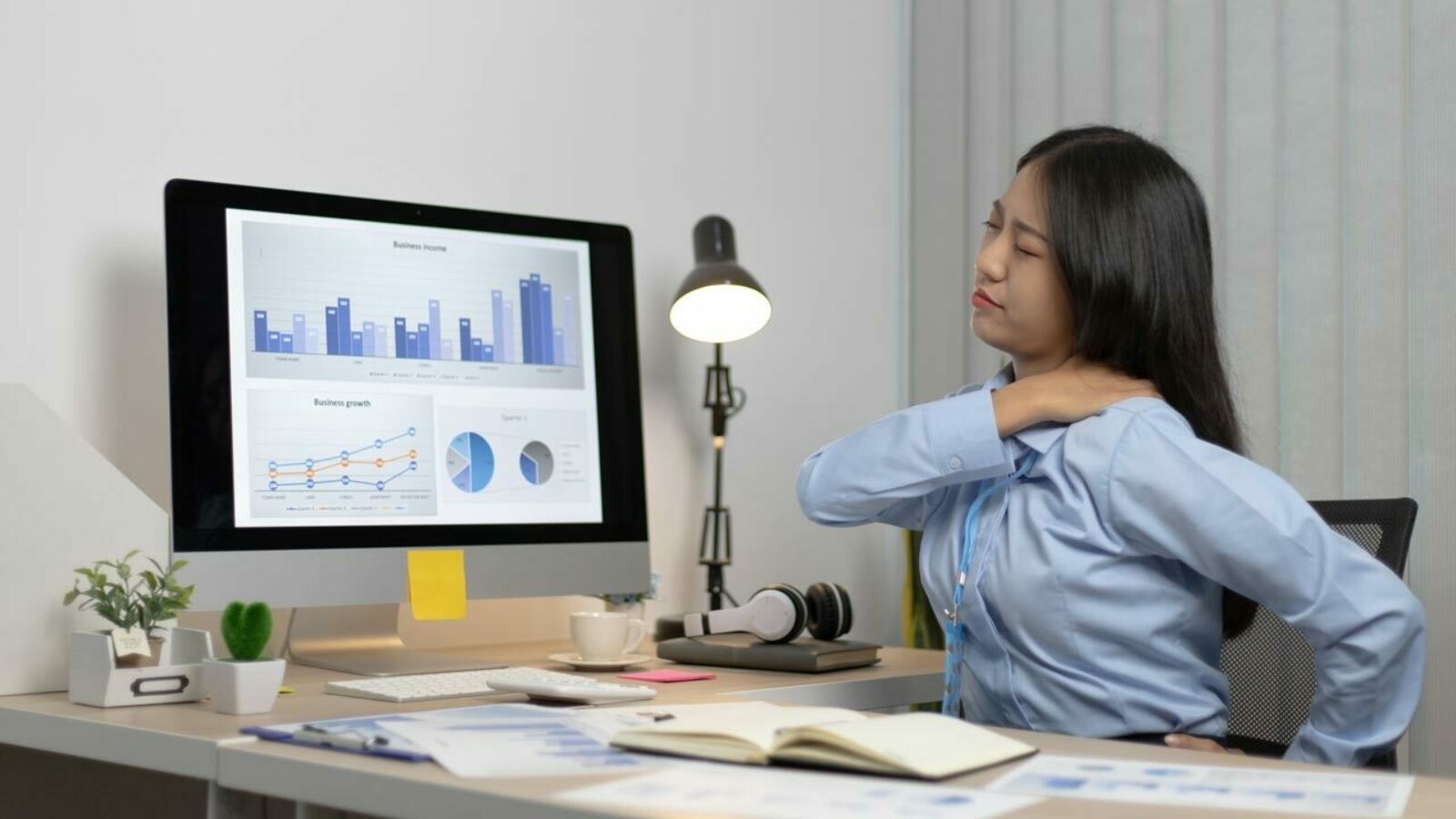G M Business Interiors Commercial Furniture Dealer San Diego 5 Common Physical Pains that Ergonomic Chairs Help Address