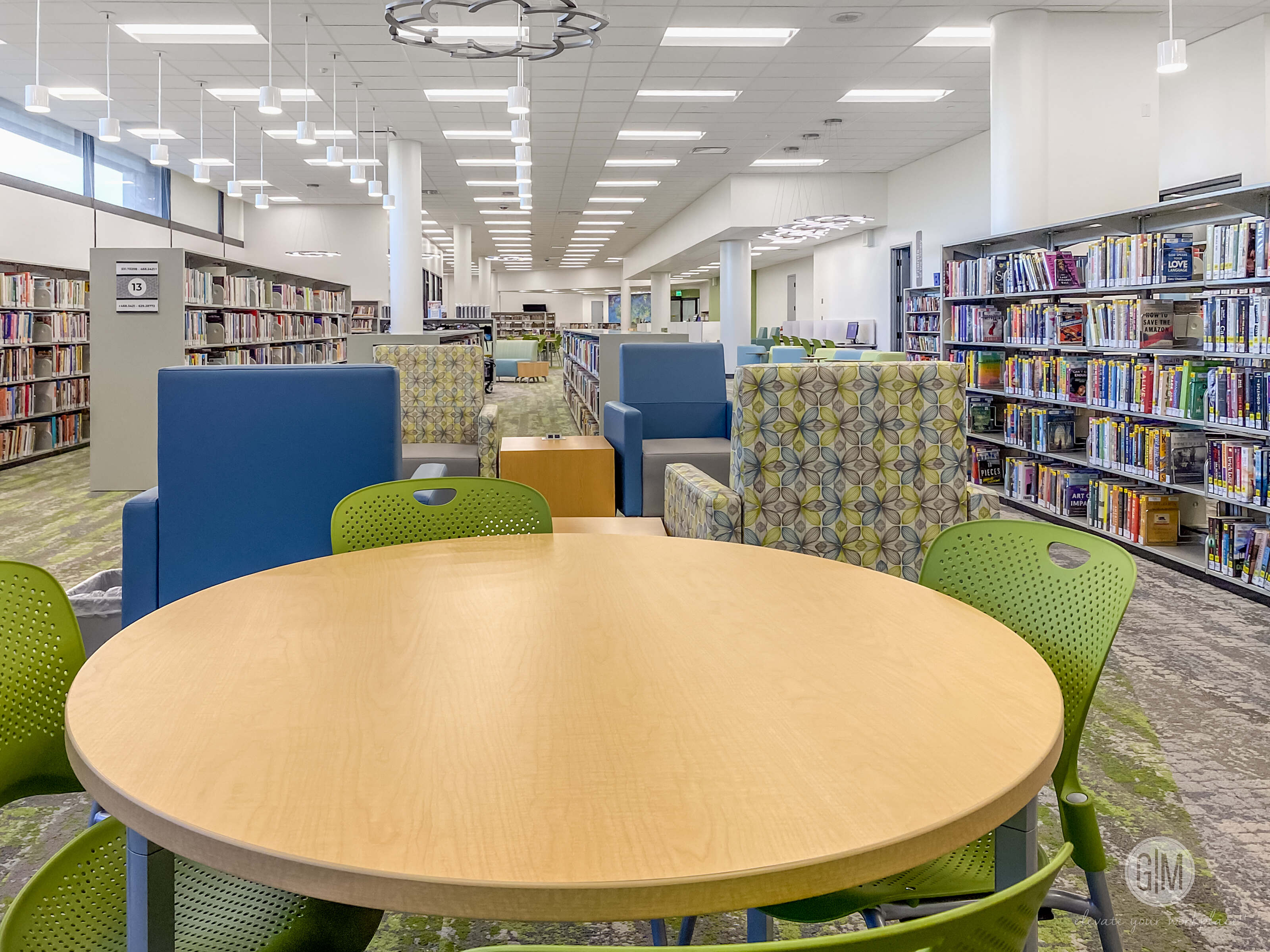 G|M Business Interiors | Brea Library