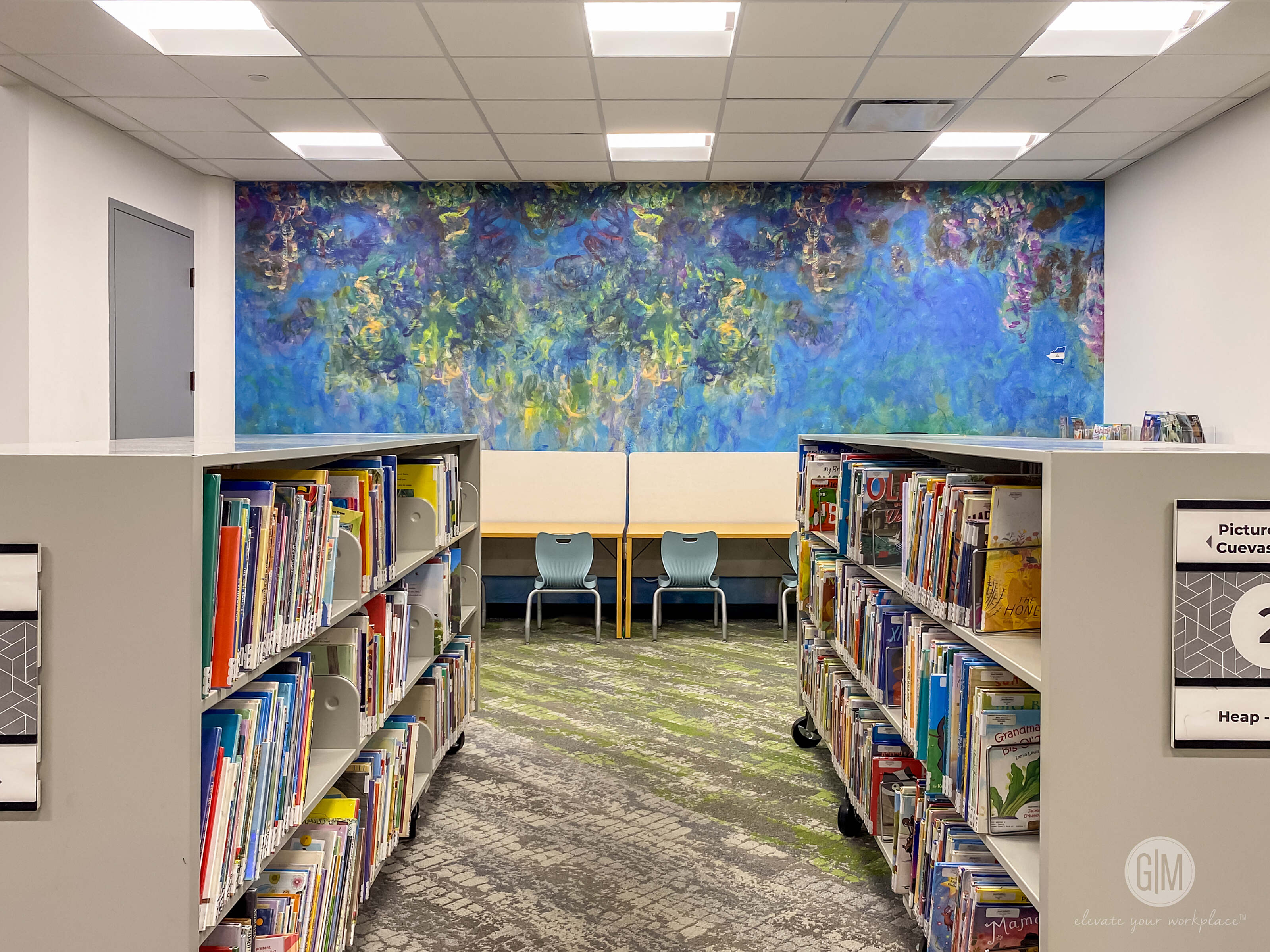 G|M Business Interiors | Brea Library