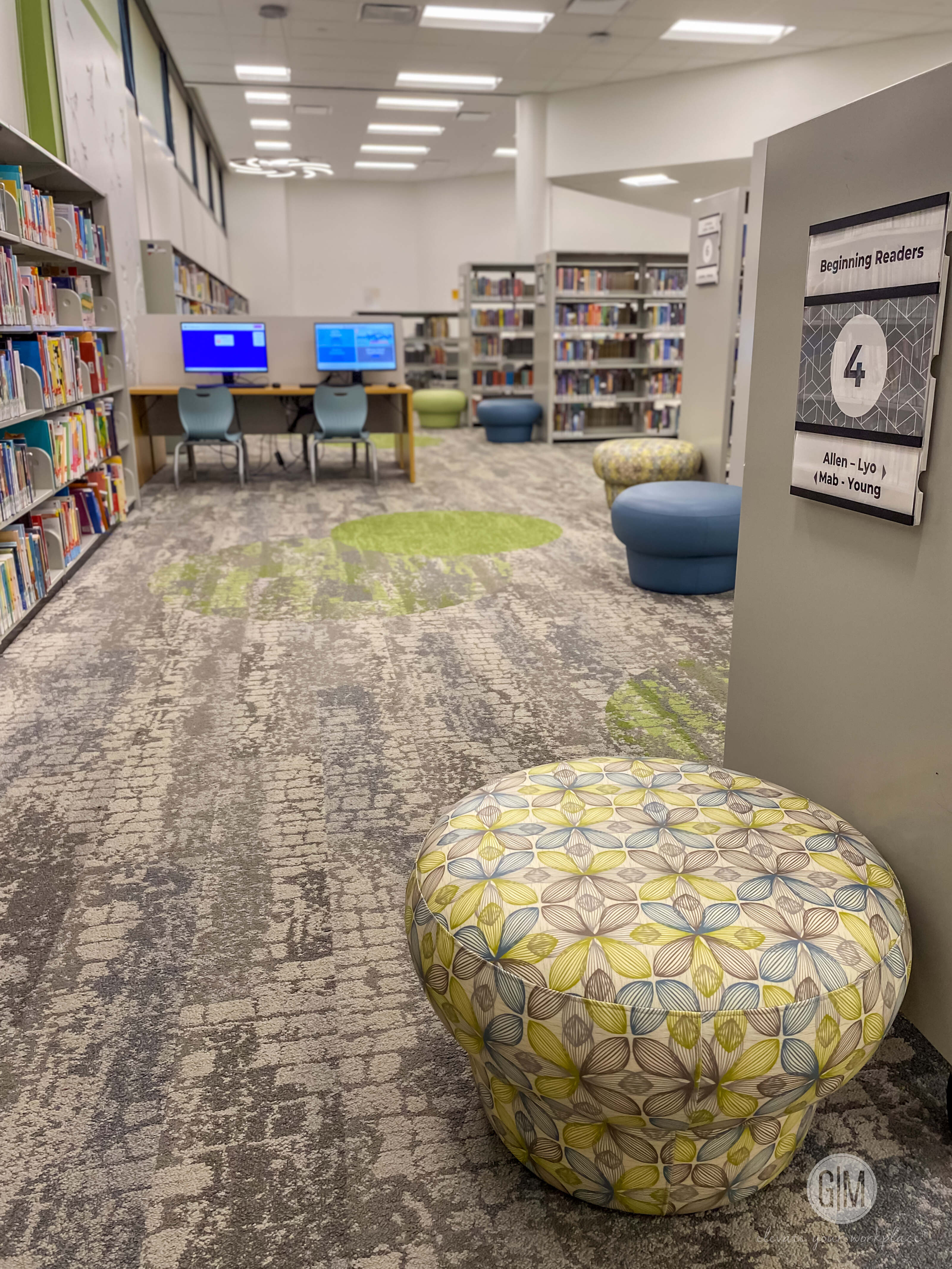 G|M Business Interiors | Brea Library