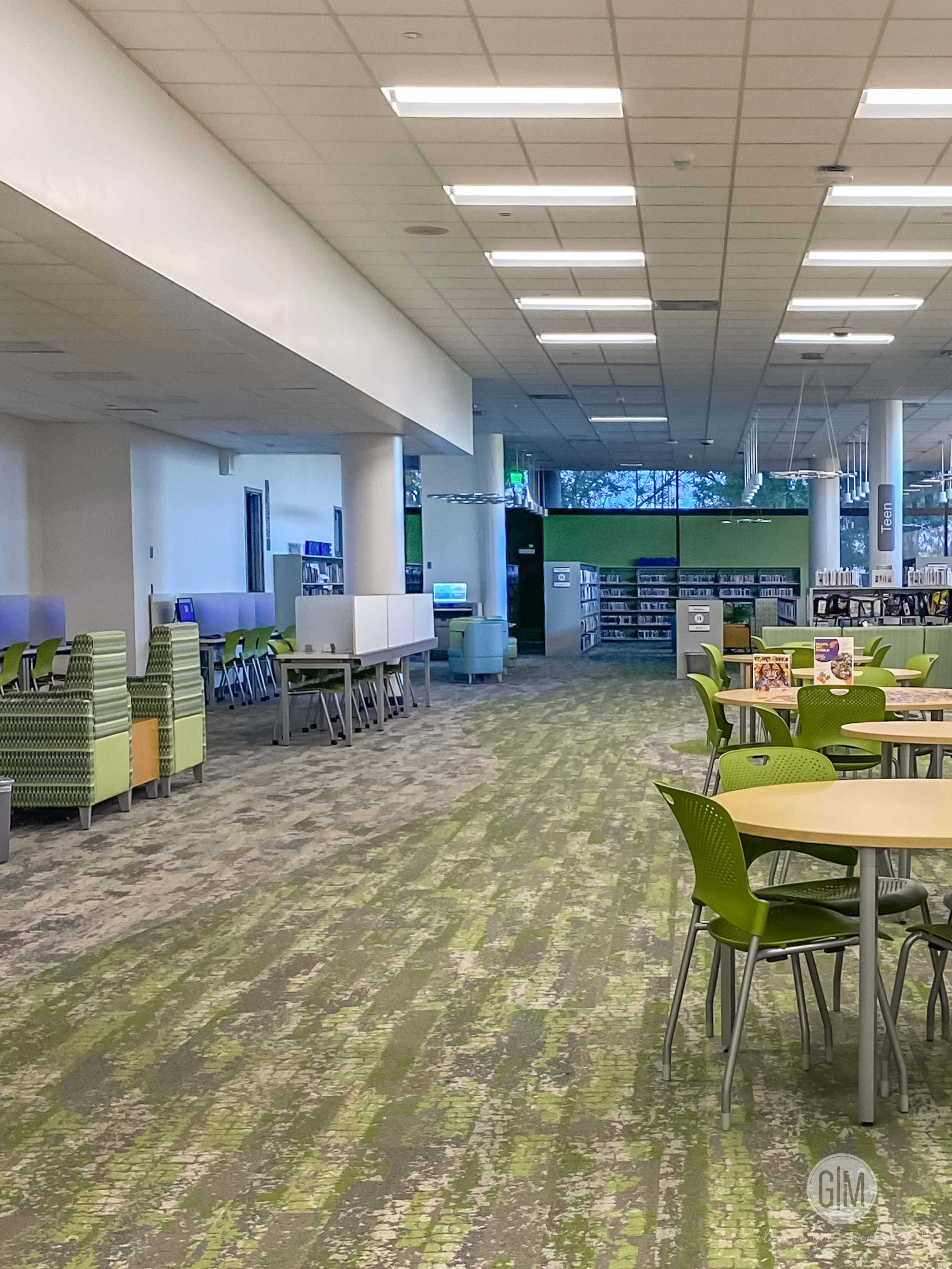 G|M Business Interiors | Brea Library