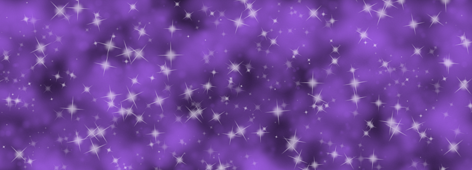 Purple clouds and sparkes