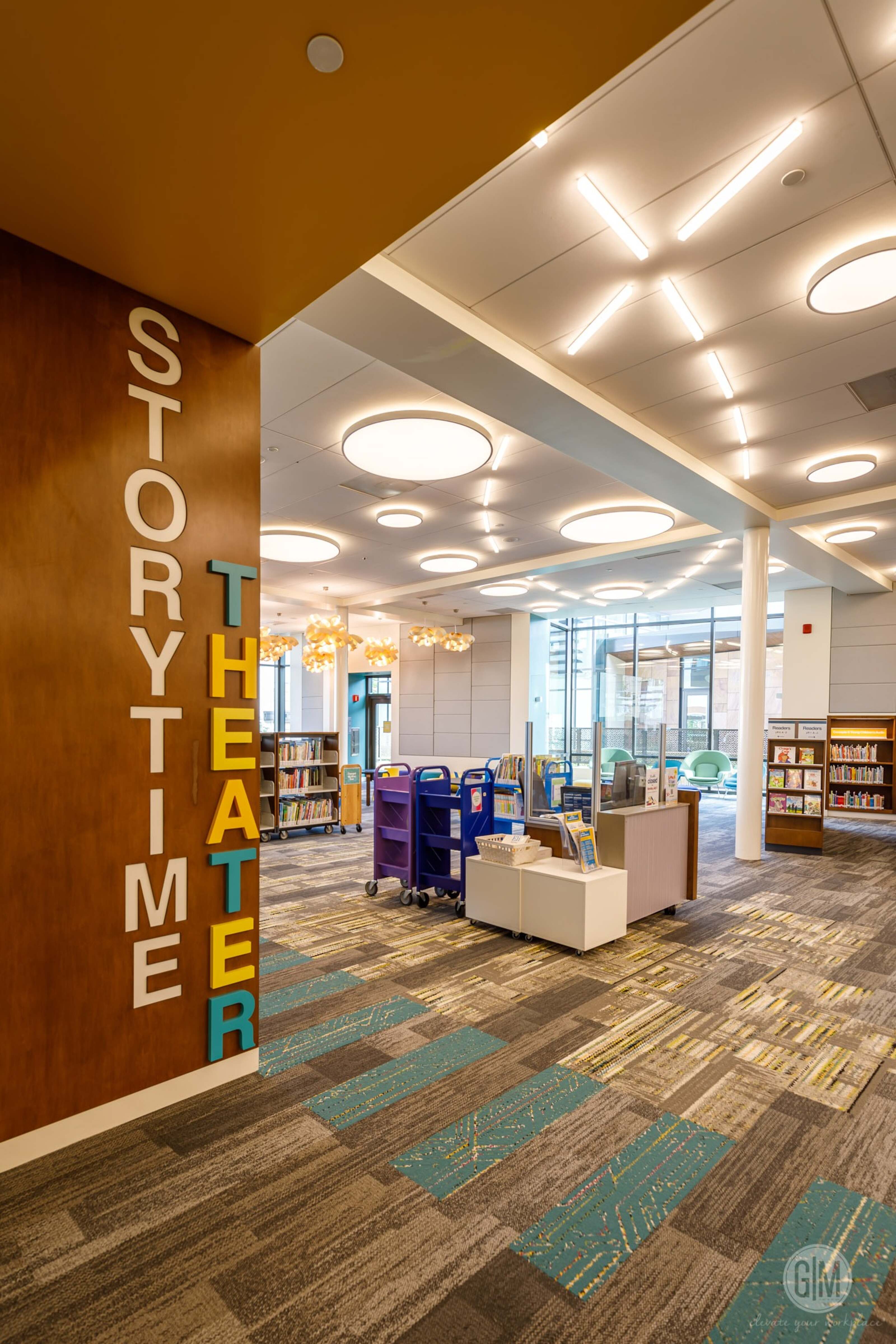 G|M Business Interiors | Yorba Linda Public Library and Cultural Arts…